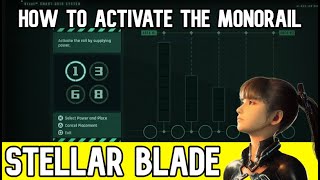 Activate The Rail By Supplying Power - Stellar Blade