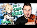 I paid fiverr musicians 1000 to write game music