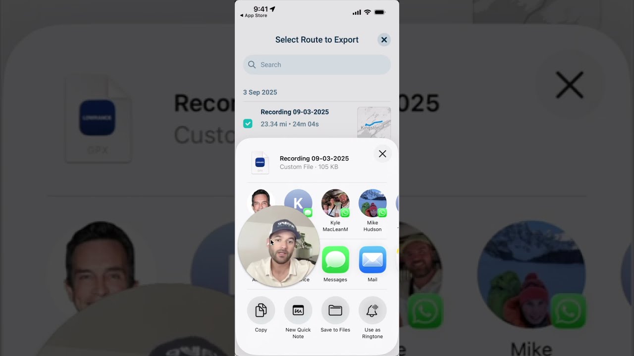 Import & Export GPX Files in Wavve!🧭🗂️