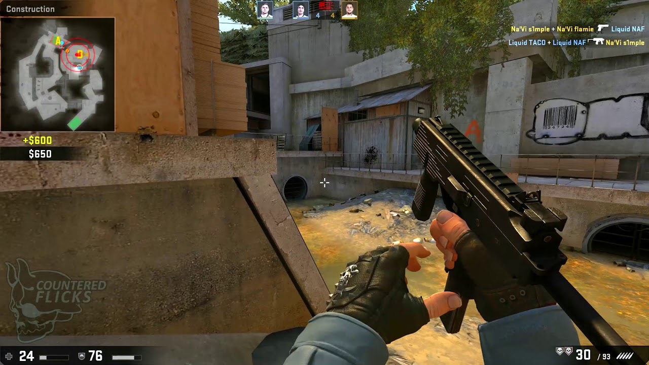 🇧🇷 TACO 23-15 / Liquid vs NAVI - Overpass / ELEAGUE CS:GO Premier 2018 Semi-Final