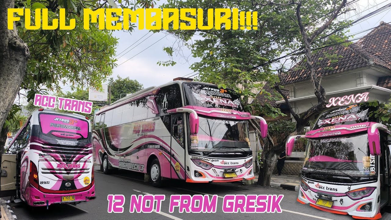 12 NOT FROM GRRSIK🔥🔥🔥. FULL MEMBASURI SEJALAN YANG DILEWATI