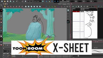 Planning Your Animation with X-Sheet in Toon Boom Harmony