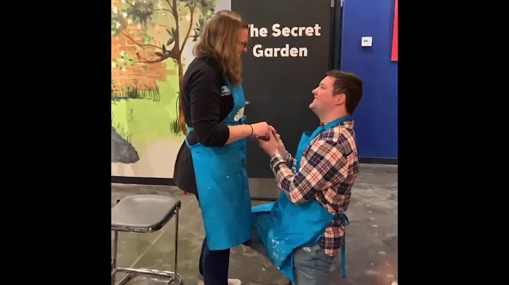 Cutest marriage proposal during a live Edge of Spa...