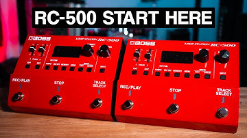 BOSS RC-500 Walkthrough And Setup - Beginner Guide