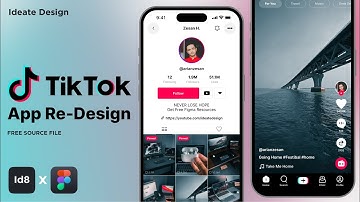 Figma UI Design Course - TikTok App Redesign | figma for free