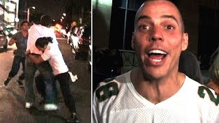 'Jackass' Star Steve-O Hosts An All Out Street Brawl! [2007]