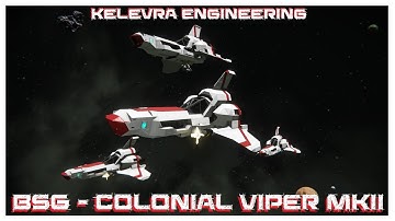 [Space Engineers] BSG - Colonial Viper MKII [Battlestar Galactica] by Kelevra