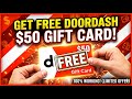 DoorDash Free Unlimited gift cards 2026!!