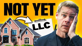 Don't Put Real Estate In An LLC Until You Watch This