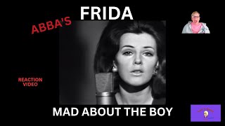 ABBA'S FRIDA ~ 1st Time Hearing! ~ MAD ABOUT THE BOY ~ Reaction