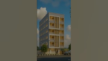 Stunning G+5 Building Design in Lumion | Architectural Visualization #shorts #architecture #3drender