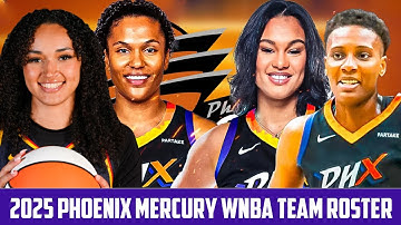 2025 Phoenix Mercury WNBA Team Roster