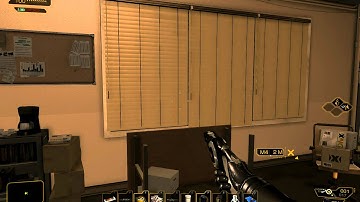 Deus Ex Human Revolution pc game, lighting glitch bug cinematics