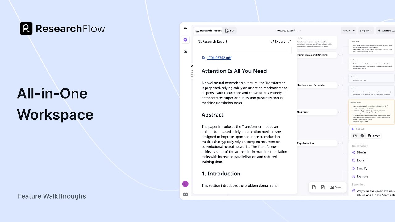 ResearchFlow: Your All-in-One Workspace for Seamless Research - YouTube