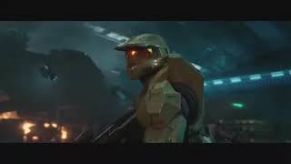 Halo 5's legendary ending transition to Halo Infinite's intro!