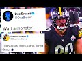 NFL PLAYERS REACT TO PITTSBURGH STEELERS VS SEATTLE SEAHAWKS | TJ Watt Dominates in Overtime