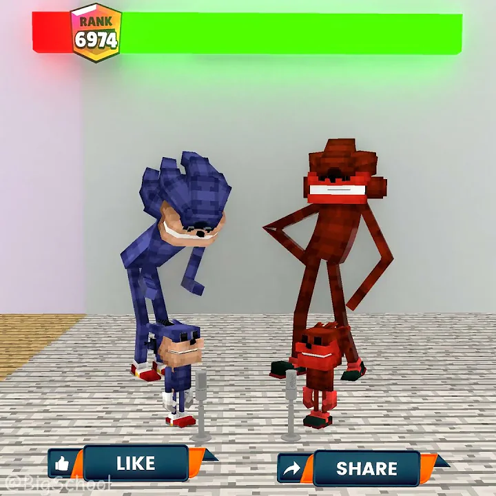 Who will reach rank 6974? Shin Blue vs Shin Shadow?! ?