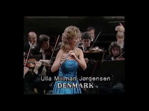 Mozart flute concerto 1. Mvt. Ulla Miilmann 1987