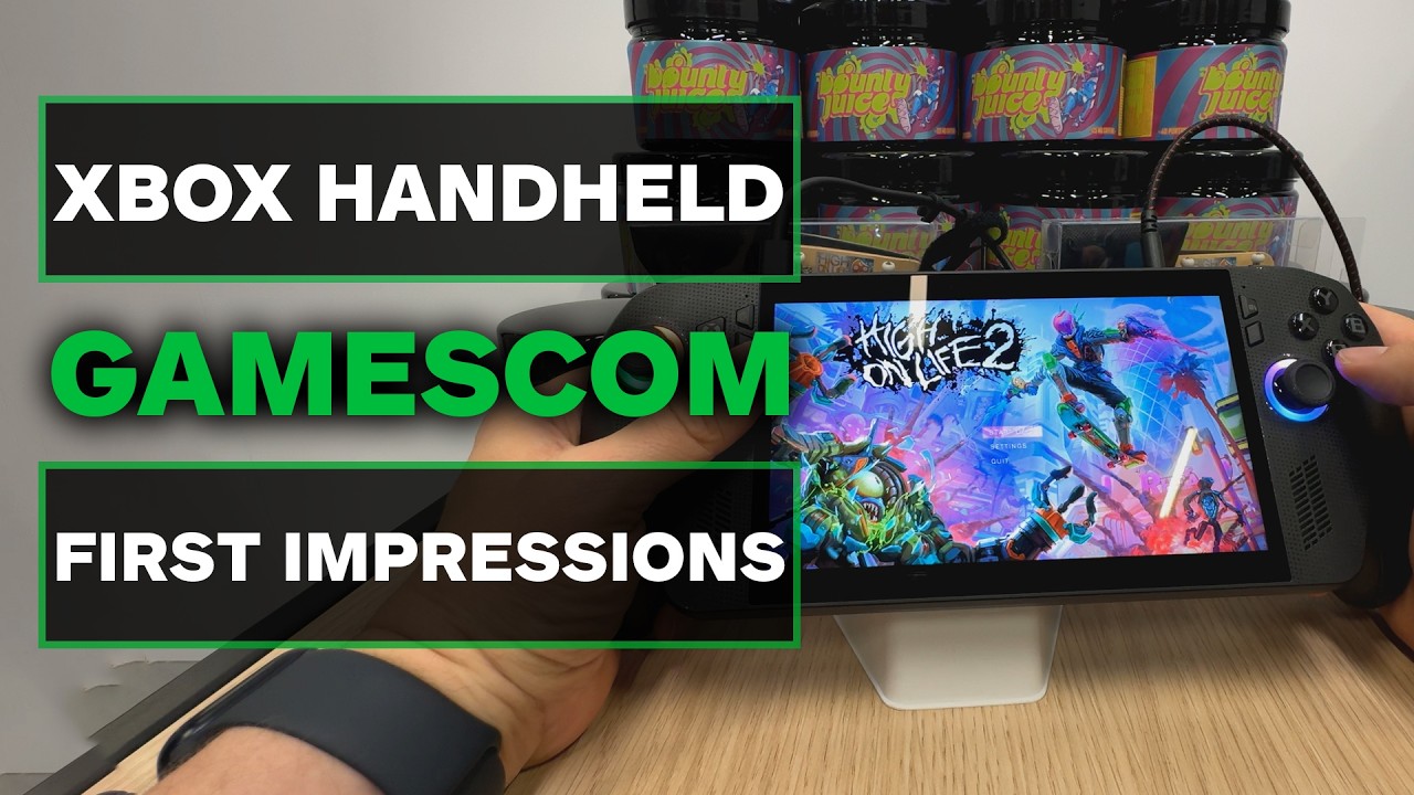 Hands-On with the ROG Xbox Ally X at Gamescom | First Impressions