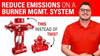 Reduce Emissions in Pneumatic Burner Management Systems with High Pressure Control Valves