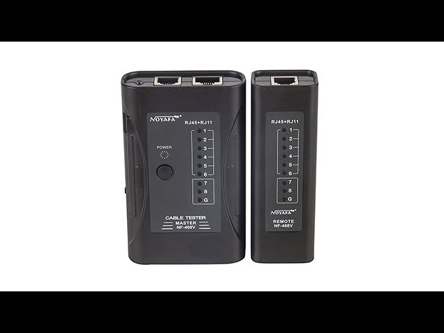 Cable Tester NF-468V - YouTube