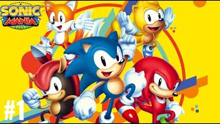 Sonic Mania Plus - Gameplay Walkthrough Part 1 - Mighty & Ray!