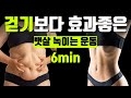 1시간 걷기 말고 이거 하세요. 뱃살 녹여드립니다