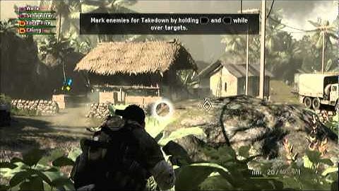 SOCOM 4 Mission 2: Gameplay video using Sharp Shooter