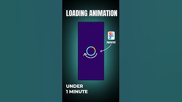 Circle  Loading Animation  in Figma .#figma #loading #animation #viralvideo #mobileappdesign