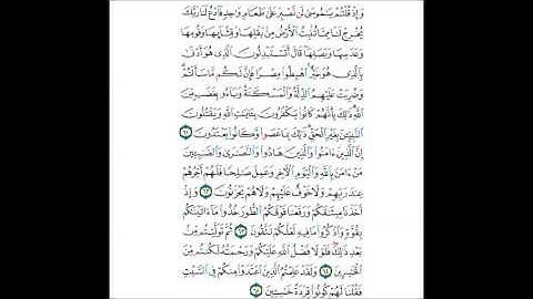حفظ سورة البقرة من الآية 61 الى 65