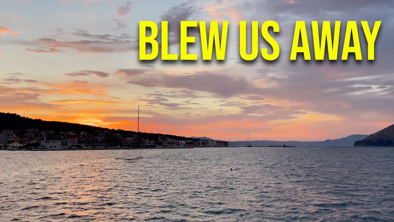 kefalonia BLEW us away – LITERALLY!