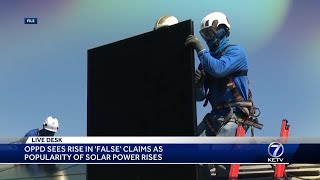 'It's grown exponentially': OPPD warns future solar users of misinformation