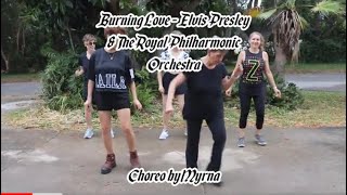 Video thumbnail of "Burning Love | Elvis Presley & The Royal Philharmonic Orchestra | Senior Fitness | Zumba Gold"