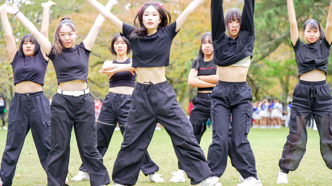 [4K] 平田高等学校ダンス同好会　いずもだんだん祭り 2023 東神苑会場 (中央)