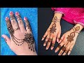 Simple and easy mehndi design  easy mehndi design for back hands  mahnoor yousaf