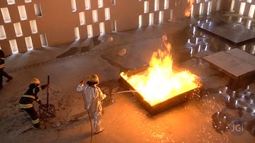 UL Jain Fire Lab - Fire Testing Demonstration || JGI Group