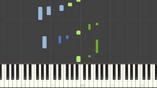 Robert-Charles Martin - Calme et Tendrement, Op 123 no 22 (secondo) piano tutorial
