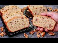 Banana Walnut Cake | Eggless & Without Oven | Yummy