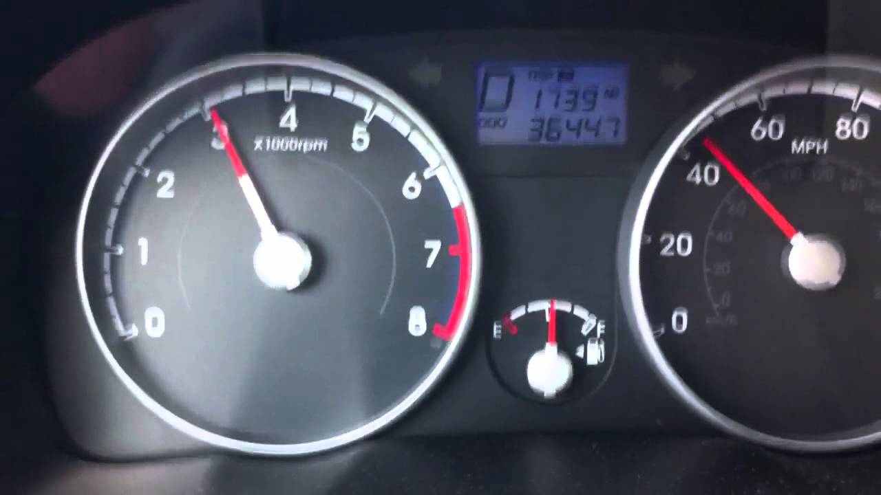 the gas gauge DOESN'T move... YouTube