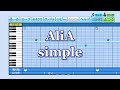 【パワプロ】応援歌『simple』(AliA)