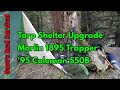 206. Tarp Shelter Upgrade - Marlin 1895 Trapper - Vintage Coleman 550B