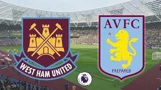 ... west ham battle aston villa as teams have a win waiting in the
wings! live from