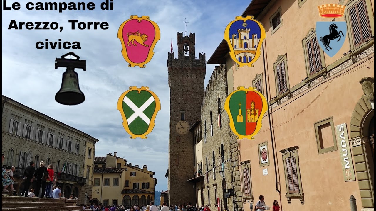 Le campane di Arezzo, Palazzo dei priori e la sua torre civica