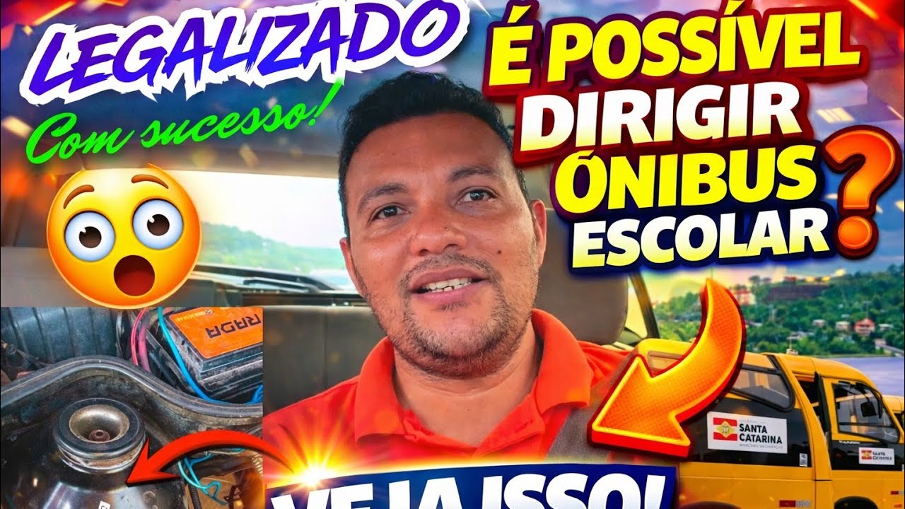 Conseguimos pôr as Plaquetas no chassi do Gol + Prova do Detran Transporte Escolar✨