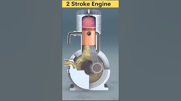 animation of 2 stock engine #engine #automobile_engineering #shortsvideo #animation #engine_working