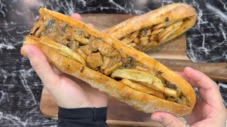 Voici une idée de SANDWICH AU POULET qui met tout le monde d'accord 👌🏻