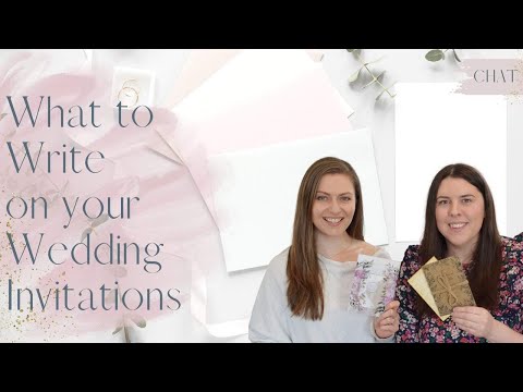 Video: Kieno vardas yra pirmasis vestuvių kvietimuose?