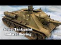 SU100 Soviet tank Paint and weather guide