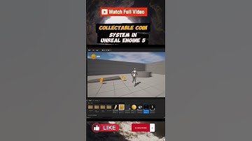 Unreal Engine Collectable Coin System in Unreal Engine 5 #Short