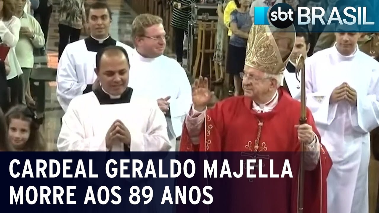 Cardeal Geraldo Majella Agnelo morre aos 89 anos | SBT Brasil (26/08/23)